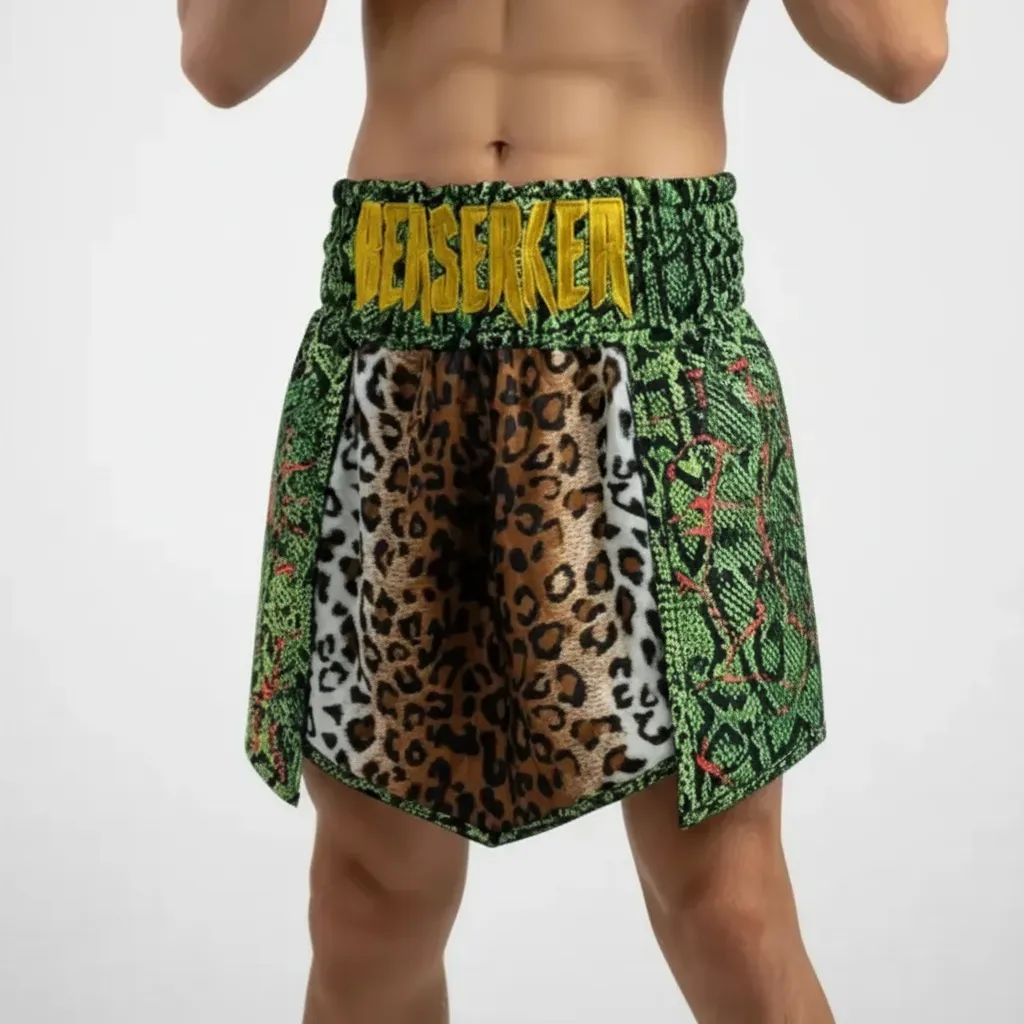 Igor Brown Leopard & Green Snake