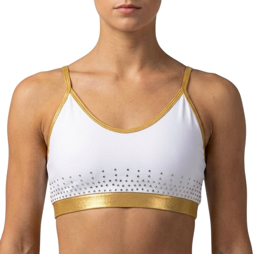 Alexandra White & Gold
